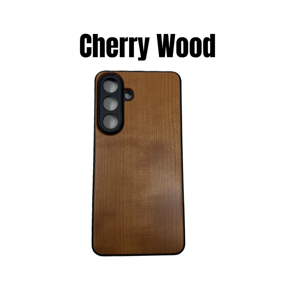 Wooden Samsung Galaxy S26 Plus Phone Case - Cherry Wood